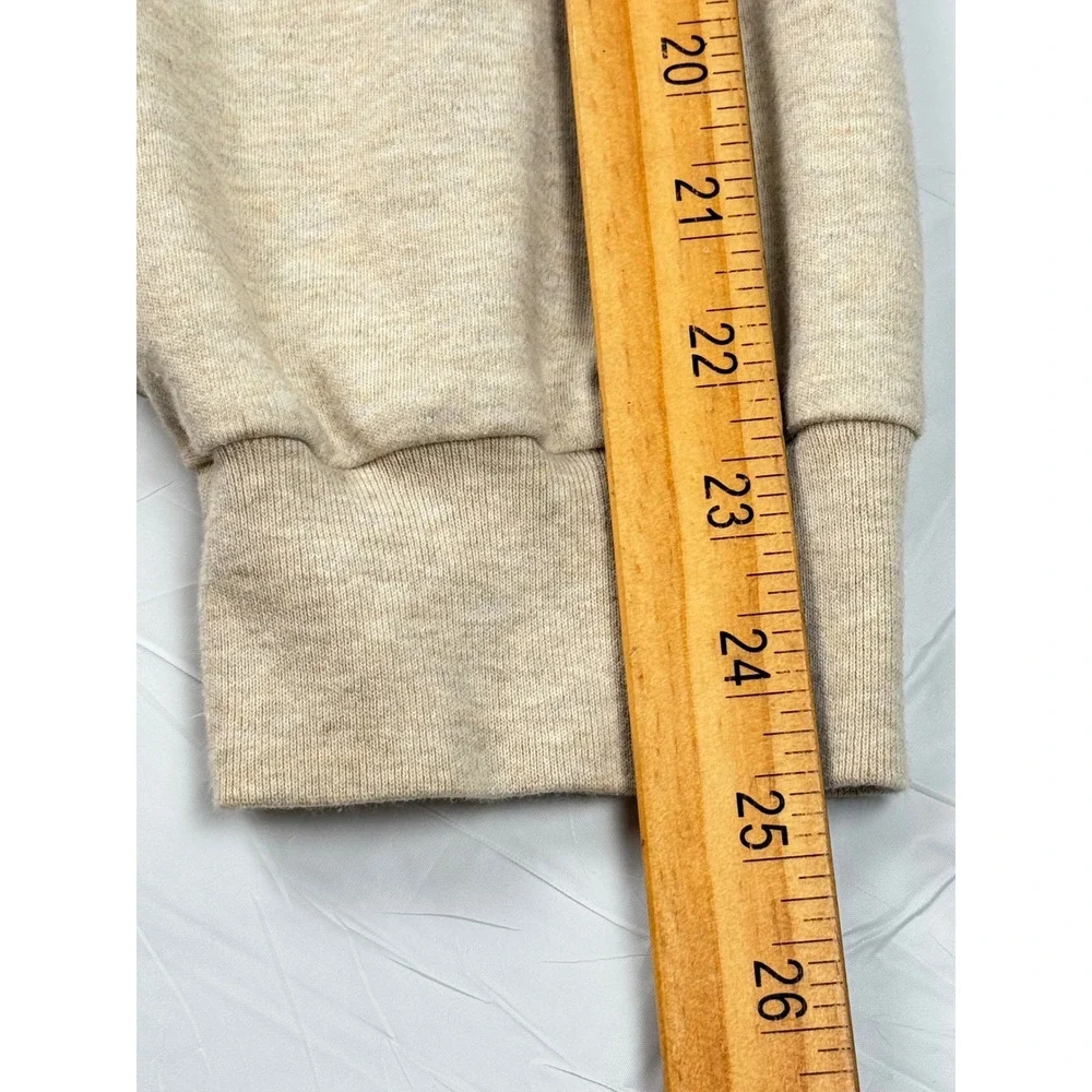 Polo Ralph Lauren Mens 3XLT Tall Long Sleeve Polo Shirt Oatmeal Beige Cotton
